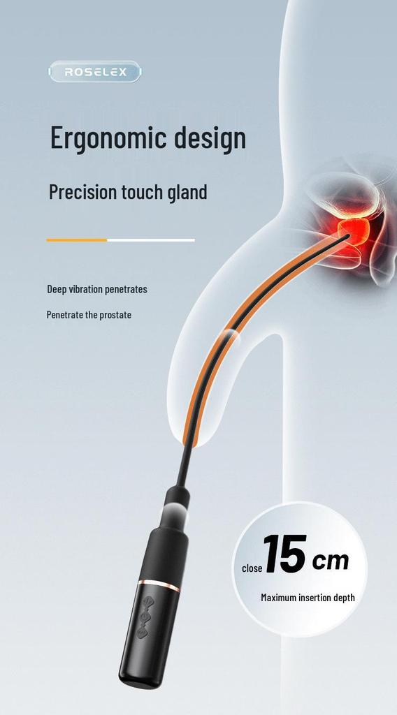 ROSELEX Ma Yan Bang Mini Vibrator Urethral & Prostate Massager Alternative Sex Toy