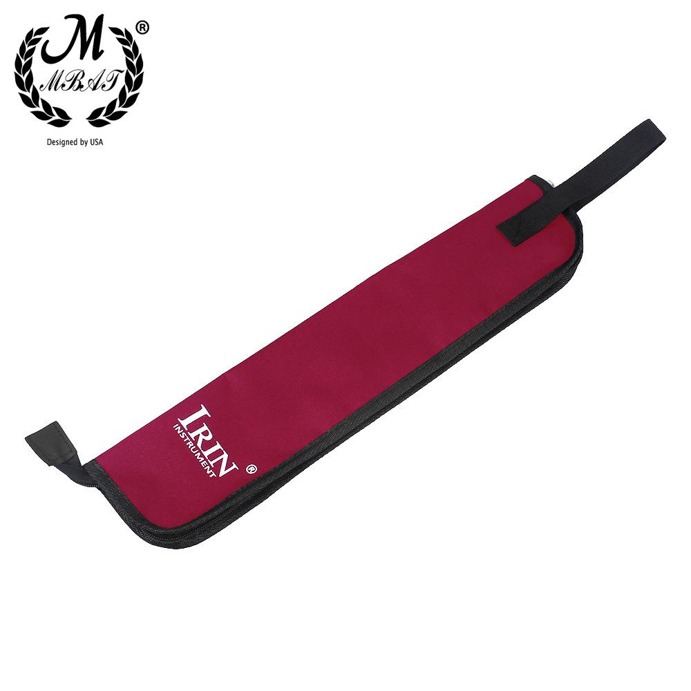 M MBAT Drumstick Bag Percussion Instrument Accessories Waterproof Oxford Cloth Storage Tote Case Portable Music Tools