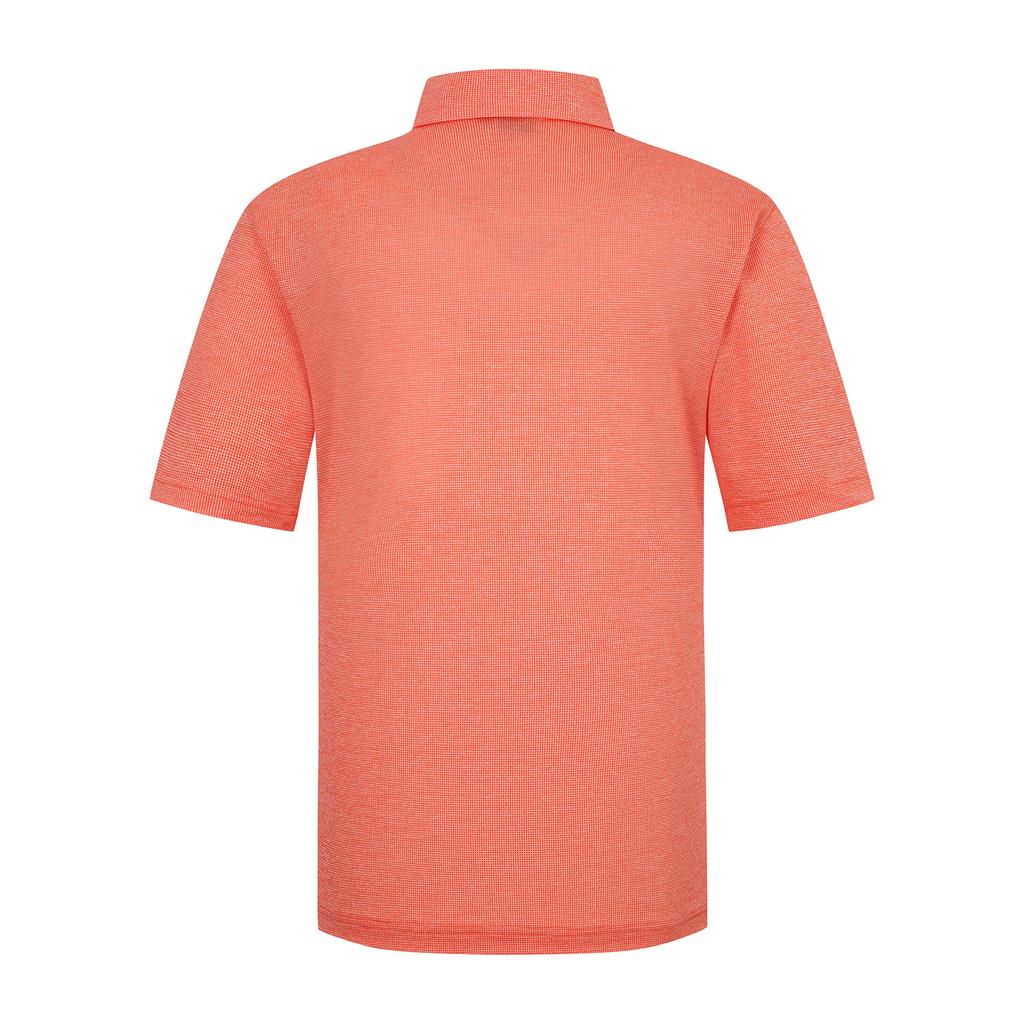 SUPERIOR Men'S Two-Tone Rcp Collared T-Shirt Orange (Imsftty20466)