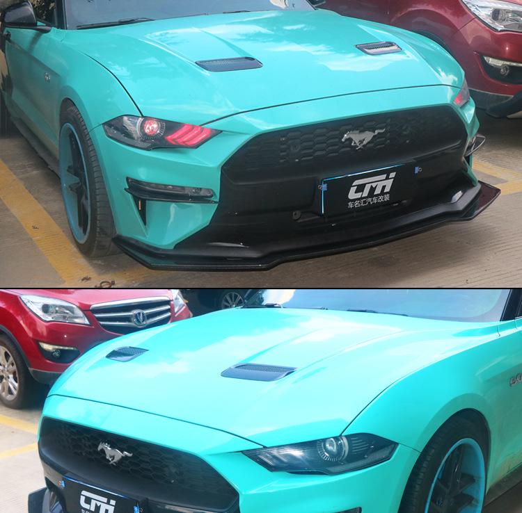 Ford Mustang GT Carbon Fiber Front Lip & Body Kit Upgrade (2018-2020)