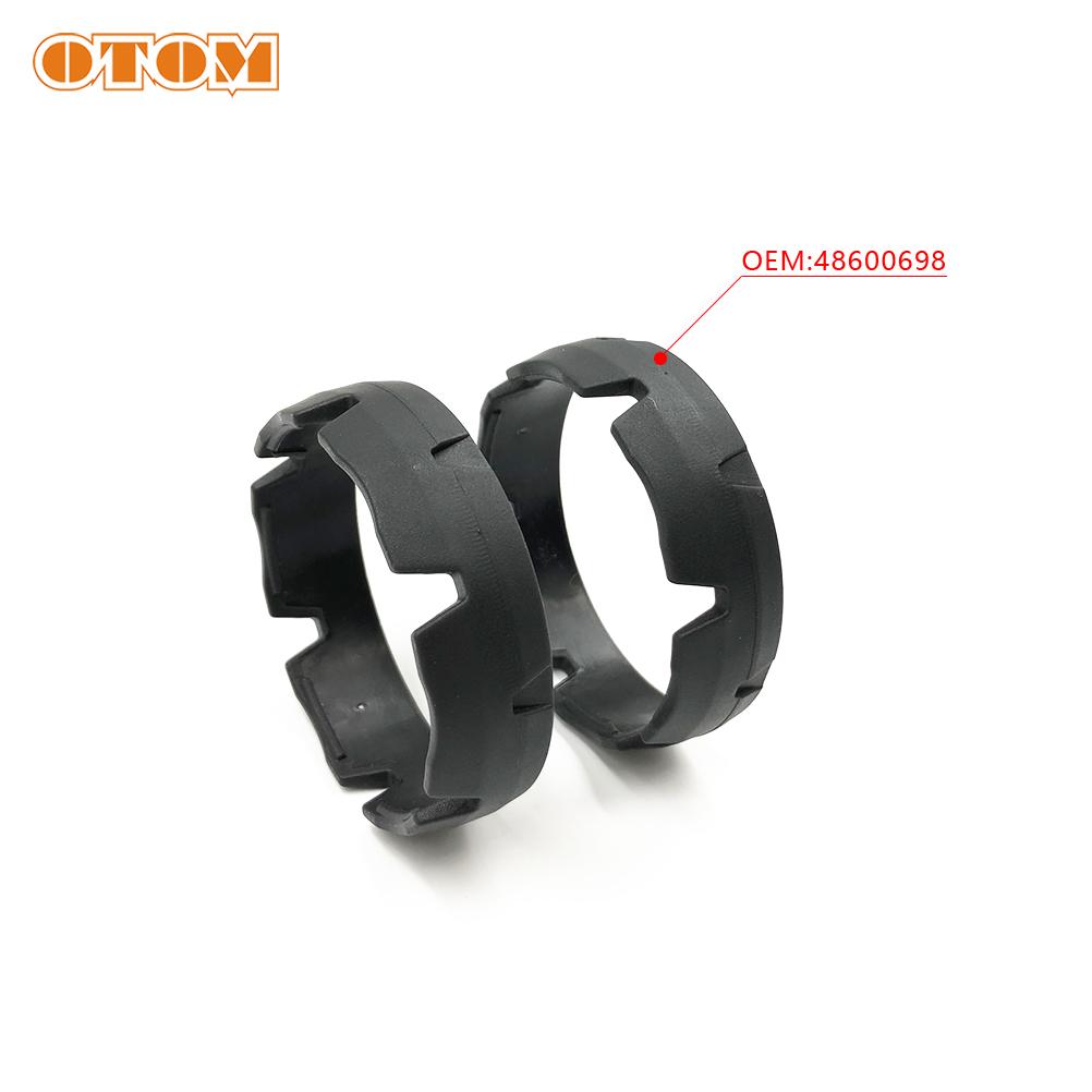 OTOM 2 Colors Motorcycle Front Shock Absorber Anti-wear Ring Fork Wear Sleeve Protection Seat Post Clamp Fixed Tube Clip For KTM