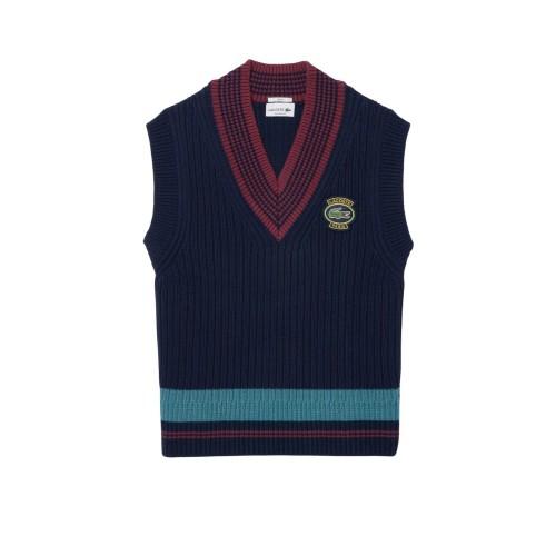 Lacoste Womens/Ladies Heavy Cotton Tennis Sweater Top