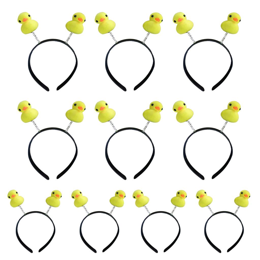10pack Teen Girl Headbands Easters Headpiece Thin Cartoon Hairband Thanksgiving Hair Hoop Holiday Party Photo Props