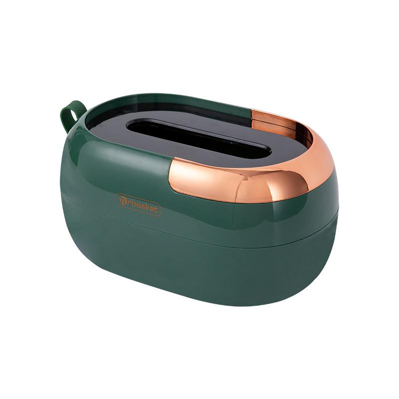 Luxury Wall-Mounted Tissue Box: Stylish Living Room & Coffee Table Napkin Holder