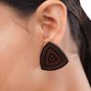Sheesham Wood Earrings