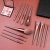 13Pcs Soft Hair Makeup Brushes Set 5 Colors Eyeshadow Foundation Blush Powder Blending Make Up Beauty Tools Women