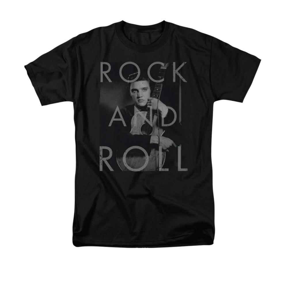 ELVIS PRESLEY ROCK AND ROLL Licensed Adult Men s Graphic Tee Shirt SM-6XL XXXL