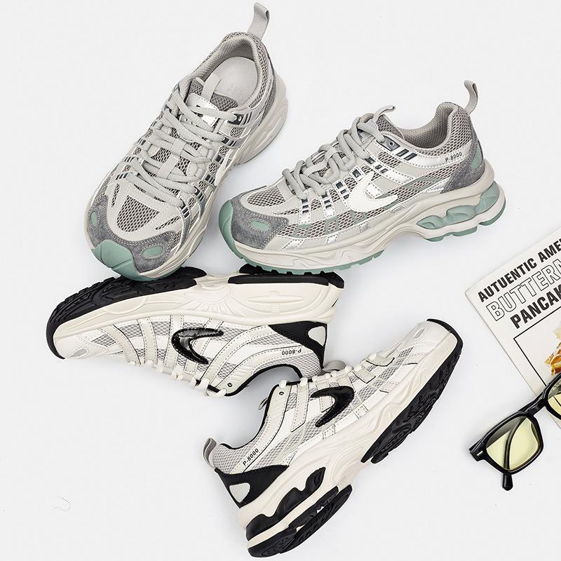 Dad Shoes Women's 2025 Autumn New Platform Forrest Gump Shoes Running Shoes Women's Mesh Paris Fan Energy Sneakers Women's