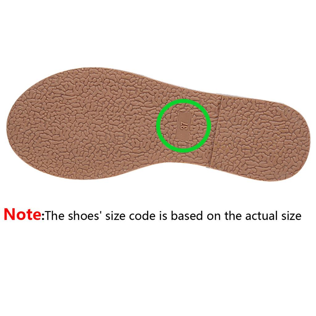 Women Ladies Fashion Summer Flowers Bohemian Slippers Beach Sandals Shoes