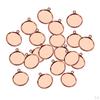 20 Cabochon Base Tray Setting Bezel Blank Fit DIY Jewelry Making Craft