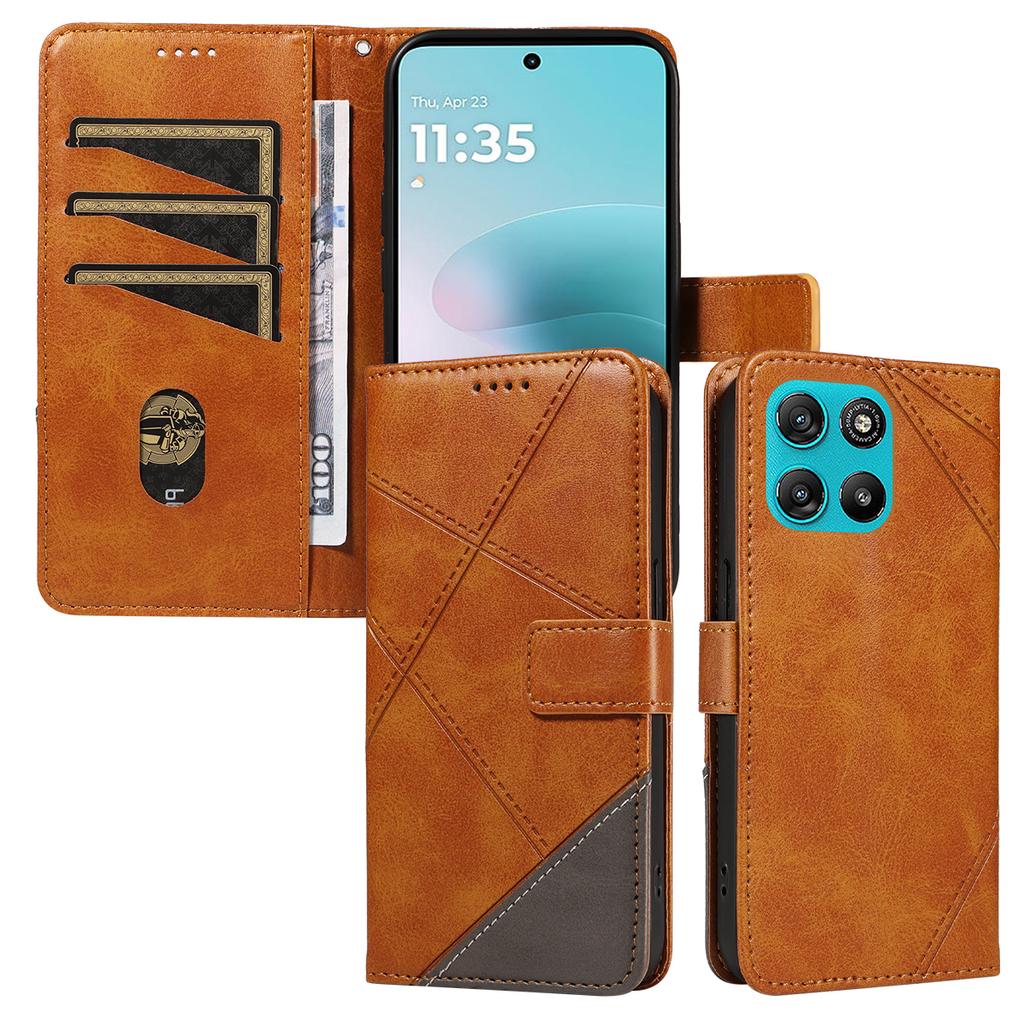 Magnetic Card Solt Wallet Flip Leather Phone Case For Motorola G56 G06 G86 G05 G75 G35 Edge 60 Pro 50 Fusion Stand Holder Cover