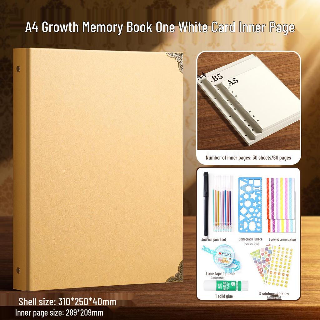 Sixth Grade Graduation Memory Album: DIY Handmade Loose-Leaf Book