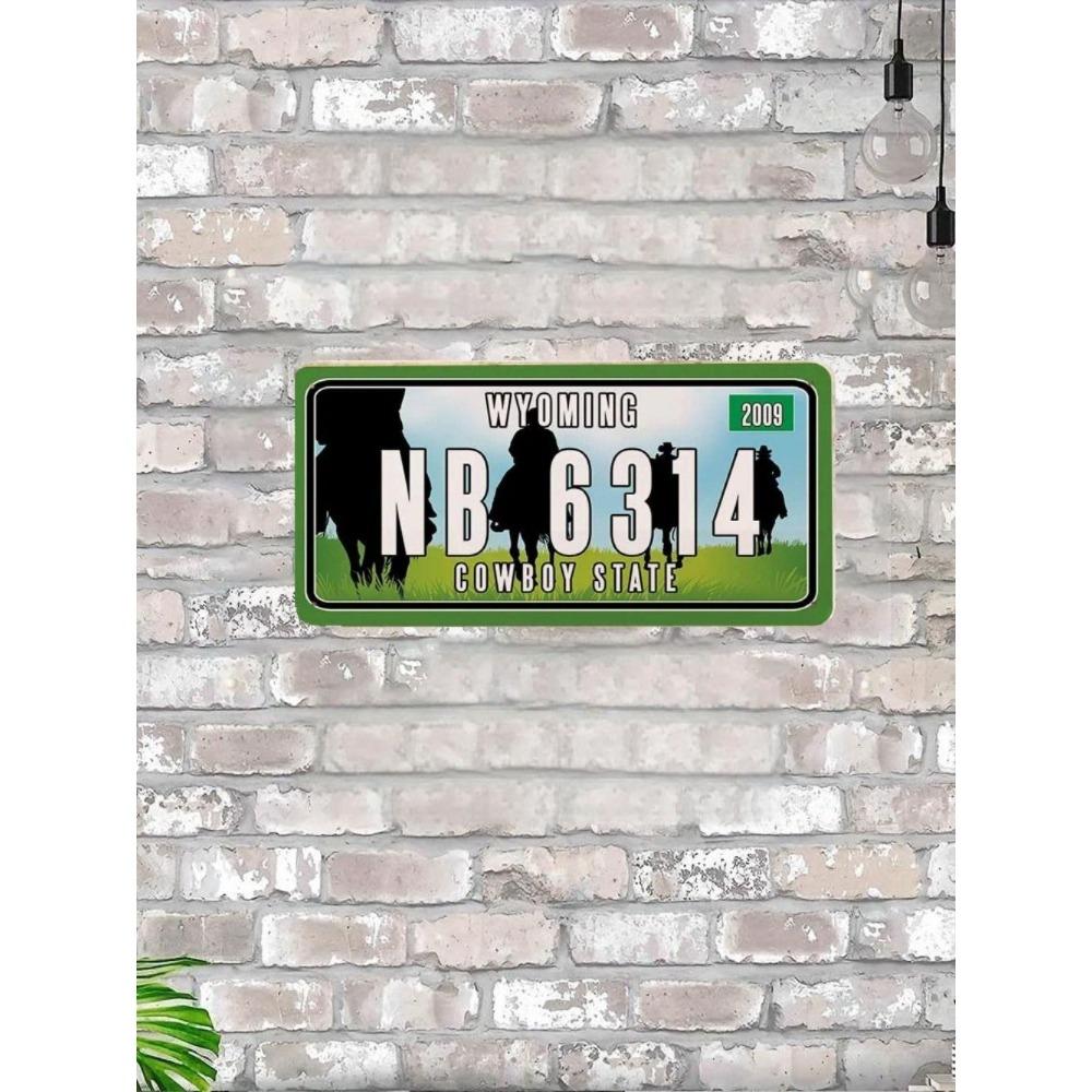 NÁS. registrační značka, USA. SPZ, kovová, 15x30 cm.