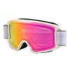 Children's ski goggles, double-layered, anti-fog, windproof, and sandproof, for outdoor sports, with colorful lenses, and can be fitted with