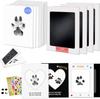 Pet Paw Print Memorial Tabletop Decoration for Cats and Dogs