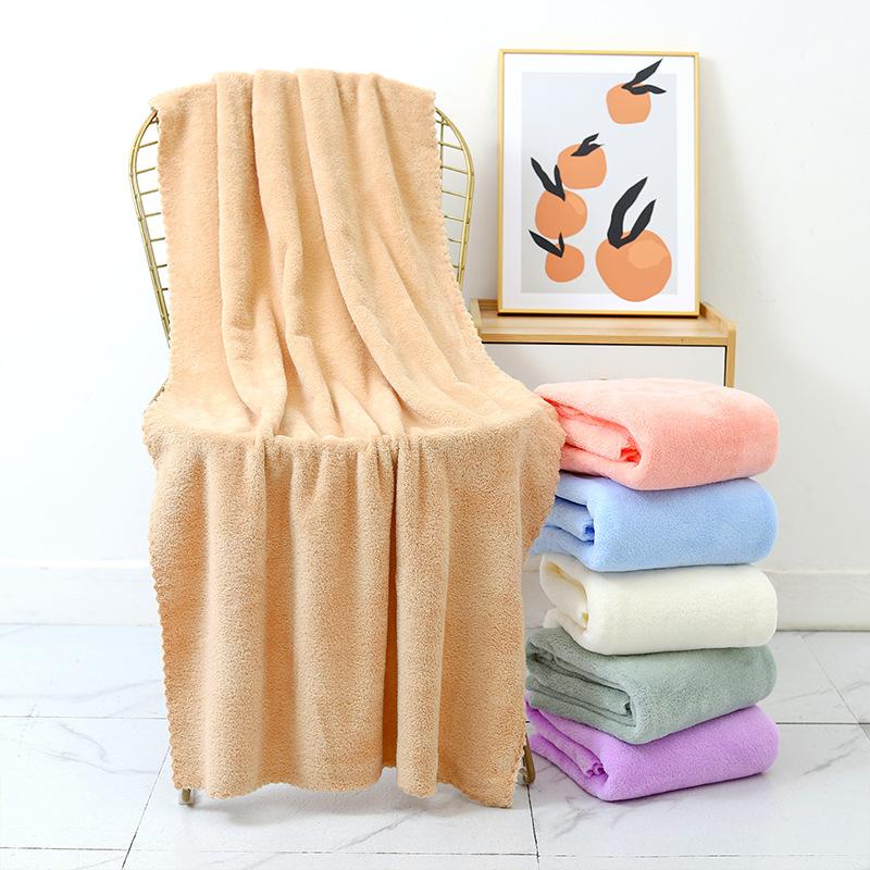 140 X 70cm Shower Towel Quick-Drying Towel Bath Towel Absorbent Soft Comfort Microfiber Bathroom Towels