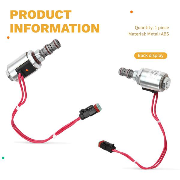 Válvula Solenoide Hidráulica Compatible con Caterpillar 121-4036