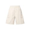 Nike High-Waist Drawstring Shorts With Pockets And Logo Men Bottoms White FB1247-104