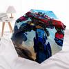 Transformers, Optimus Prime Themed Automatic Opening and Closing Umbrella, Compact Travel Umbrella, Lightweight and Portable, Suitable for B