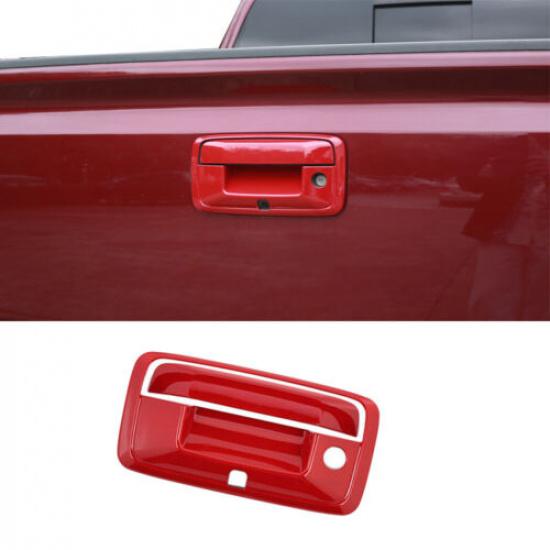 Car Trunk Tailgate Rear Handle Trim For Chevrolet Silverado /Colorado 2014-17