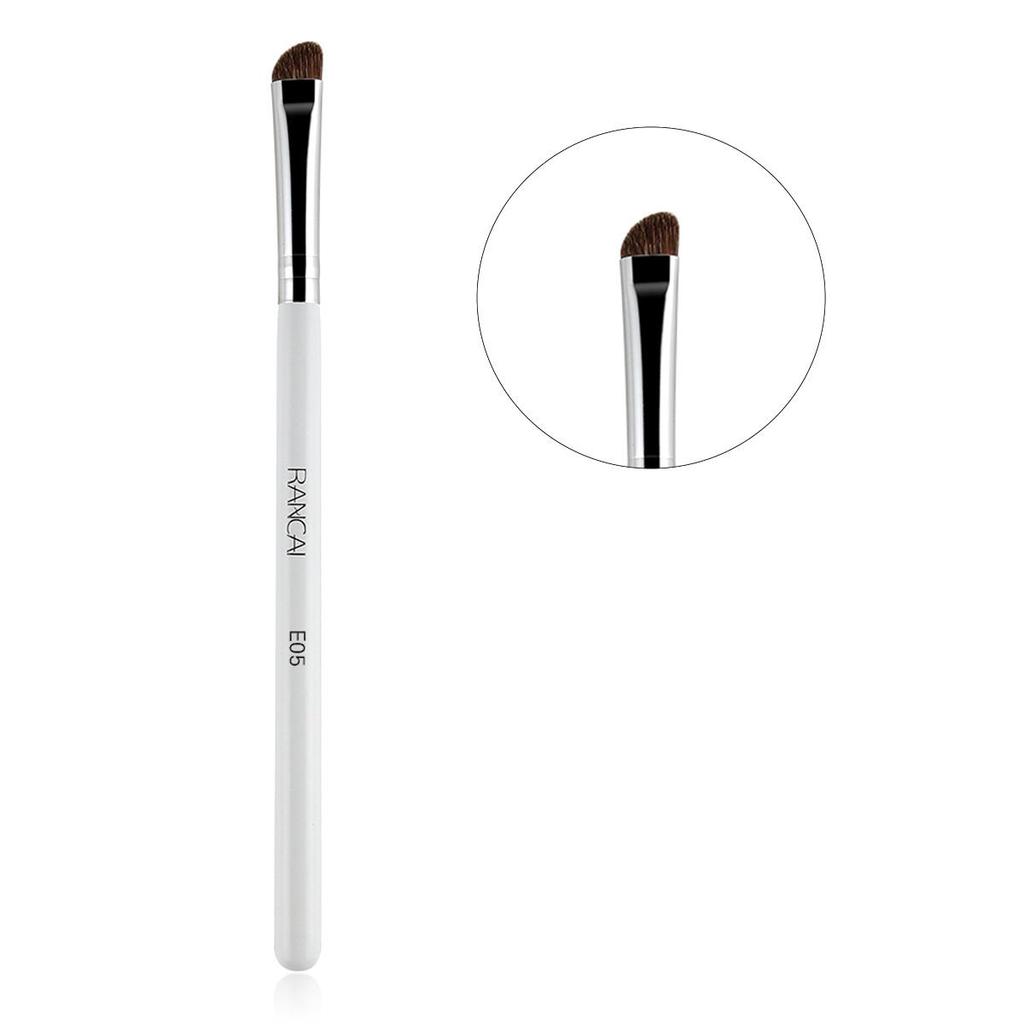 Tragbarer reiner Pferdehaar Lidschatten Verblenderpinsel - Große weiche Borste für Augen-Make-up