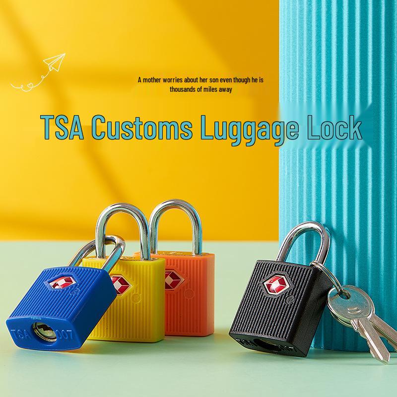 

Цветной замок, одобренный TSA, для дорожных чемоданов и тележек Yellow