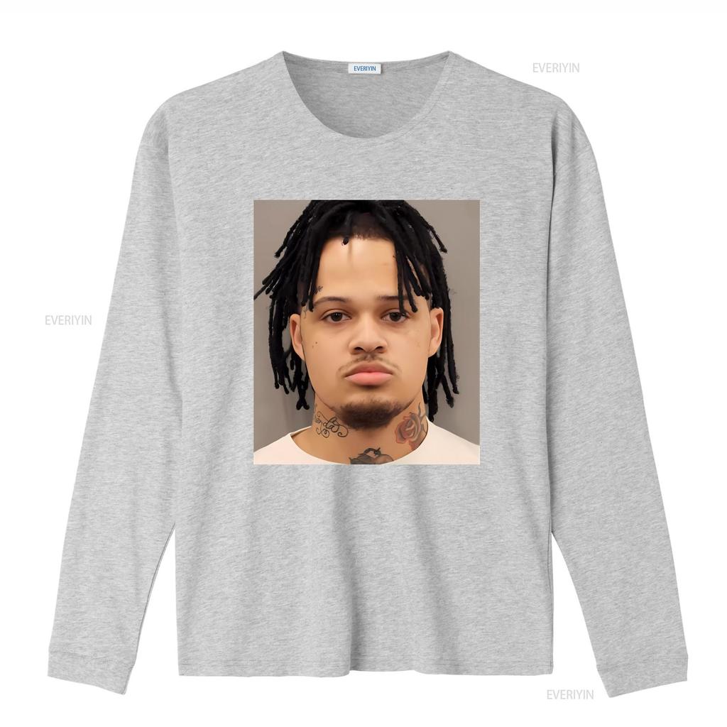 Summrs Mugshot T Shirt for Men Unique Design High Quality Print Perfect Streetwear Fashion Vintage Washed Top For Everyday Wear