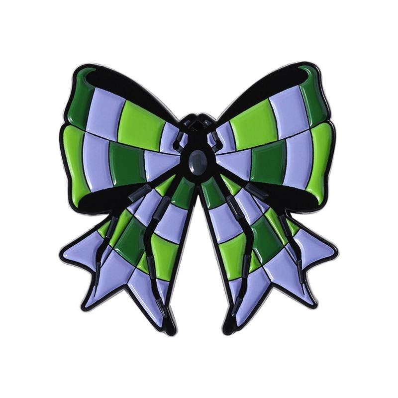 Spooky Bat Specters Enamel Pin Brooch For Halloween Costume Accessories Gothic Jewelry Gift For Friends