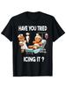 Funny Medical Gingerbread Nurse T-Shirt - "Have You Tried Icing It?" Slogan with
