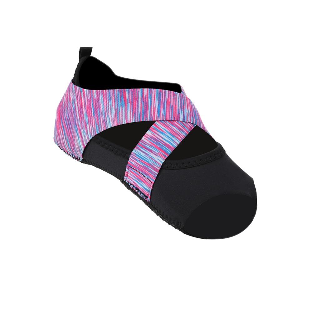 1 Pair of Non-Slip Pilates Shoes Purple Barre Shoes Comfortable Dance Training Shoes Barre Workout