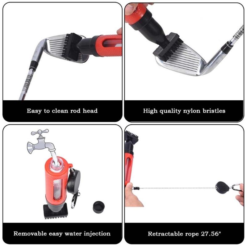 Special Golf Club Maintenance Tool Golf Tees Multipurpose Golf Brush Golf Training Accessories
