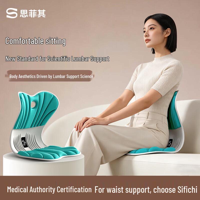 

Sifeiqi Striped Lumbar Support Cushion