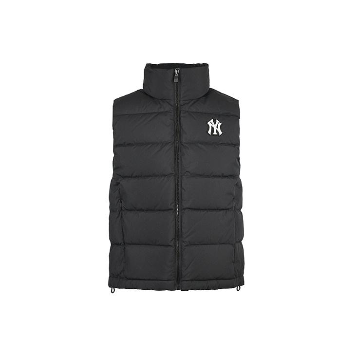 MLB New York Yankees Modische Warme Fleece Freizeit Daunenweste Unisex Weste Schwarz 31DV01061-50L