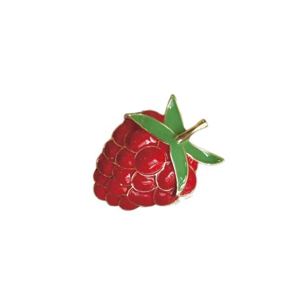 Jewelry Accessories Drip Oil Fruit Brooches Minority Design Vintage Collar Pin  Girls