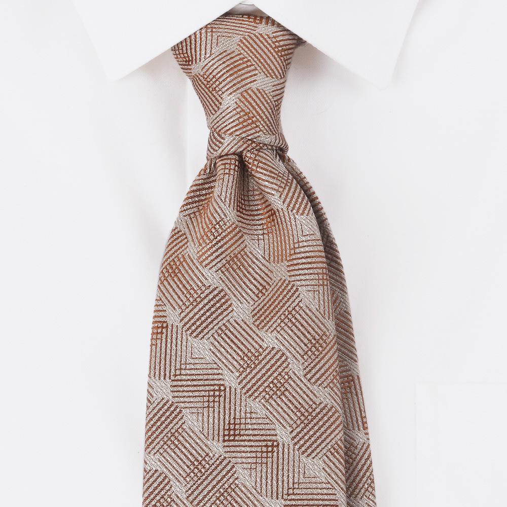 Pattern Italian Jacquard Tie Men'S Casual Business High-End Dress Wedding Suit Shirt Accessories Unique Stripes