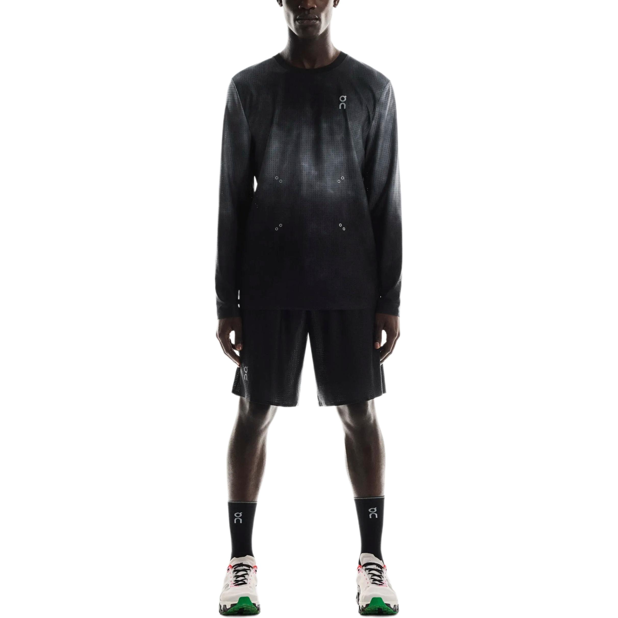 

On Pace Сетчатые Шорты с Логотипом Дышащие Удобные Спортивные Шорты Мужские шорты Черные 1MF10060553 M