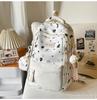 Cartable grande valeur petit frais doux fille sac à dos mignon dessin animé sac à dos grande capacité collège étudiant sac d'école