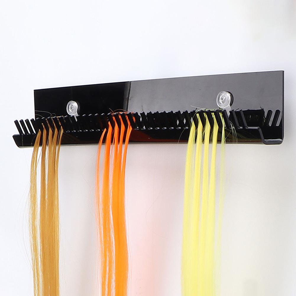 Tragbarer Haarverlängerungshalter Haar-Displayhalter Ständer Haarsträhnen Abteilhalter zum Flechten von Haar Schönheitszubehör