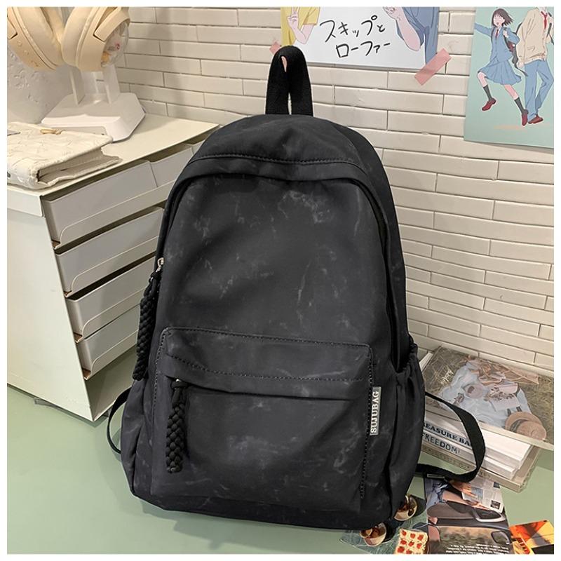 

Девочки Корейская Версия Ins Простой Рюкзак Тай-Дай Большой Вместимости Новый Рюкзак для Старшеклассниц. .