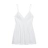 TAOP&ZA Women's White Spaghetti Strap Slimming Dress - Spring/Summer Collection