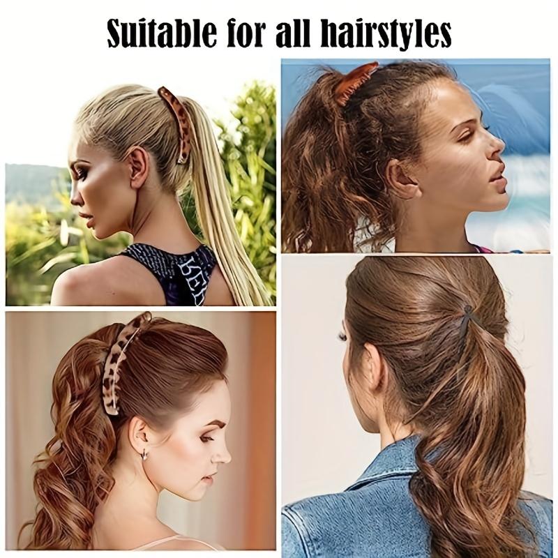 Matt Bananklips Hårklemme Fiskeformet Hårnål Hestehale Hodebånd For Kvinner Hårtilbehør Hårspenner Twistklemme Spenner Hodeplagg