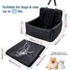 Car Seat For Dogs Washable Carrier With Safety Belt Portable Pet Car Front Seat Bed For Doggy Kitten Small Large Breed Travel