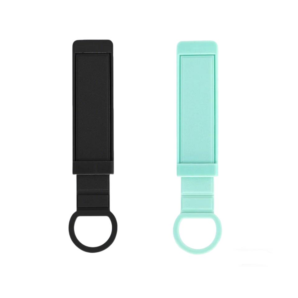 

2pcs Phone Holder Finger Handle Strap Push Pull Grip Bracket Wrist Band Holder Kickstand Finger Ring Strap