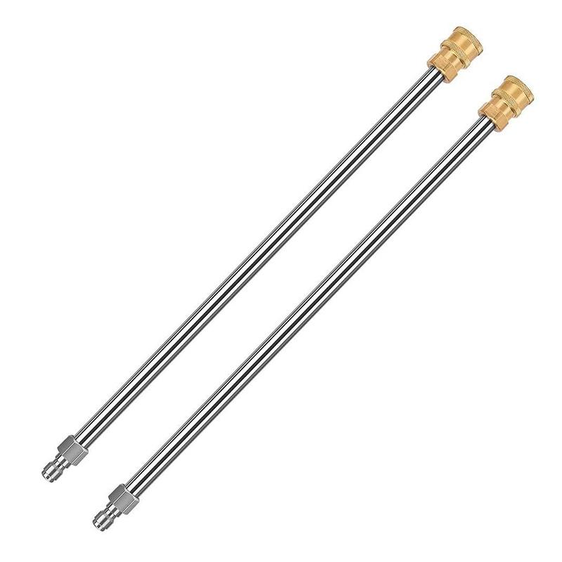 Heavy Duty Pressure Washer Extension Wand Stainless Steel Lance for Home Car Patio Walkway Cleaning