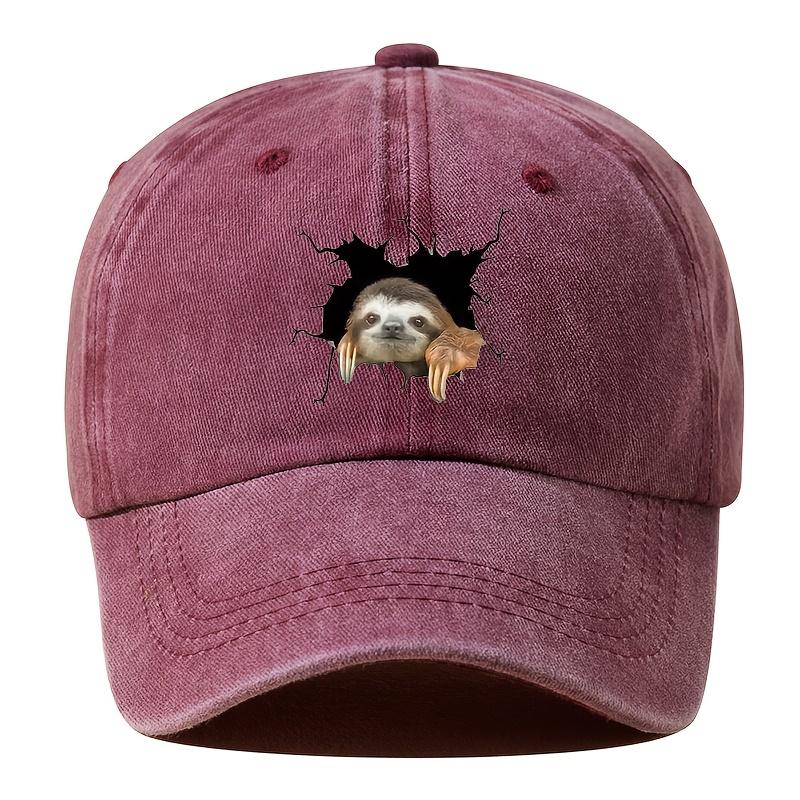 Baseball Hat Hip-hop Dad Trucker Hat Casual Hat Curved Brim Soft Top Retro Washed Hat Adjustable Hat
