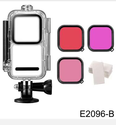 Waterproof Housing Case for DJI Action 2 Protective Shell Underwater Dive Cover Filter for DJI Osmo Action 2 Accessories