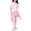 Puma Long Pants Forever Ss25 Fashion Soft Versatile Skin-Friendly Kids bottoms Pink 950436-01