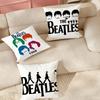 Music T-The Band B-Beatles Cool Pillow Case Applicable Space For Guest Rooms Interiors Cars Office House Decoration