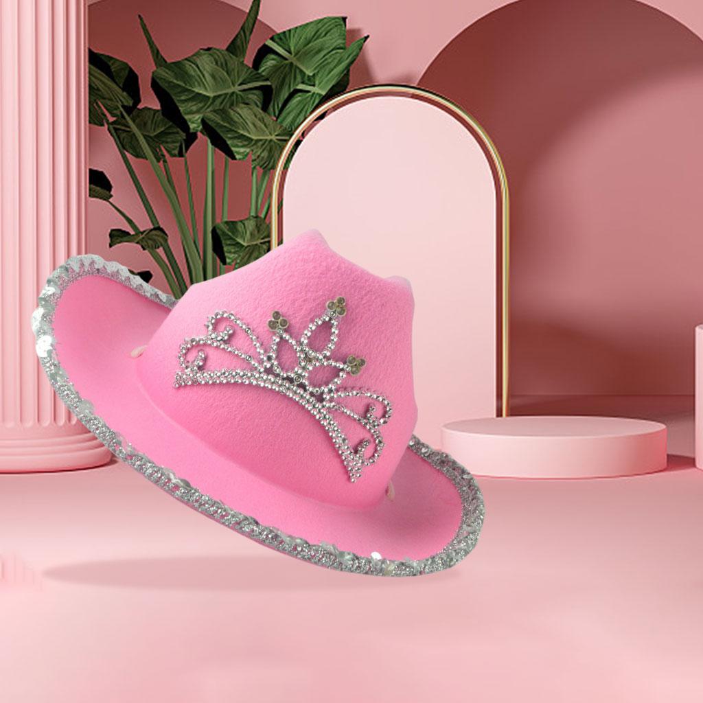 Buy Cowgirl Hat with Crown Wide Brim 
