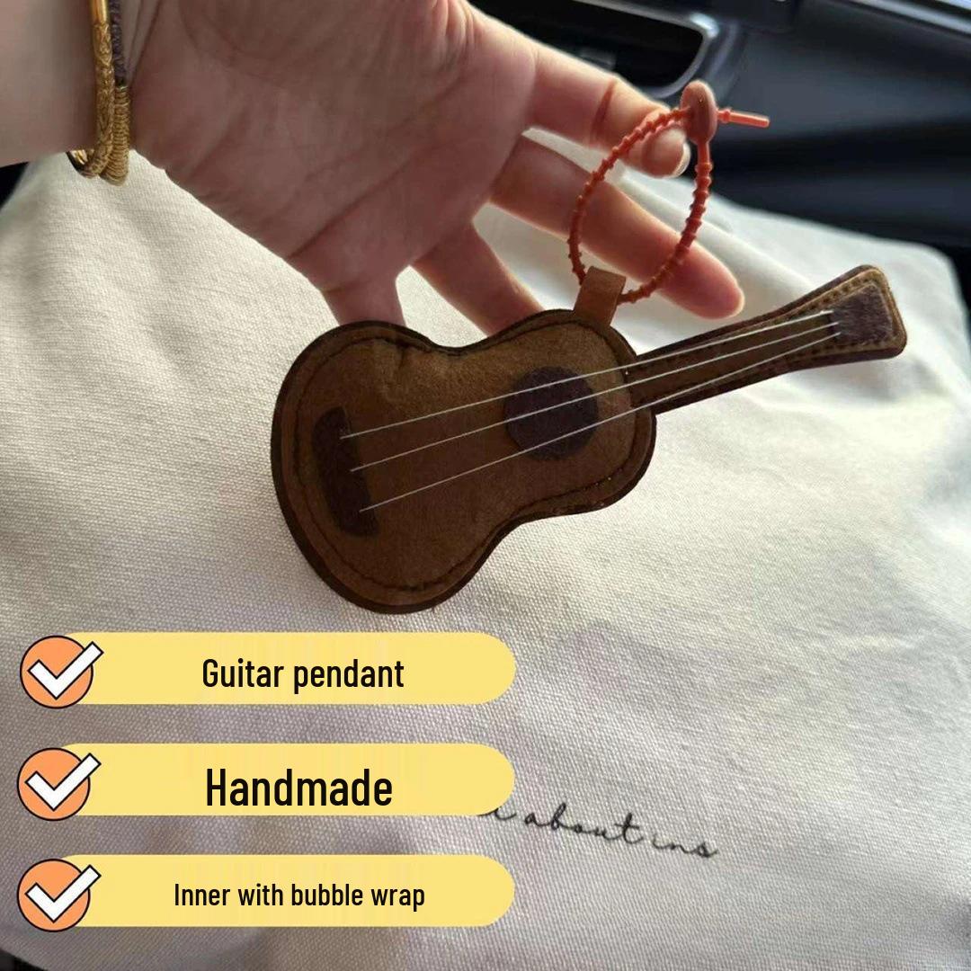 

Скидка для новичков: Мультяшный пищащий кулон в виде кота и гитары для детского школьного ранца